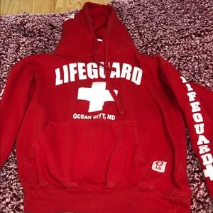 ocean city lifeguard hoodie